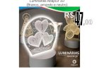 Luminárias Led Abajour 3D
