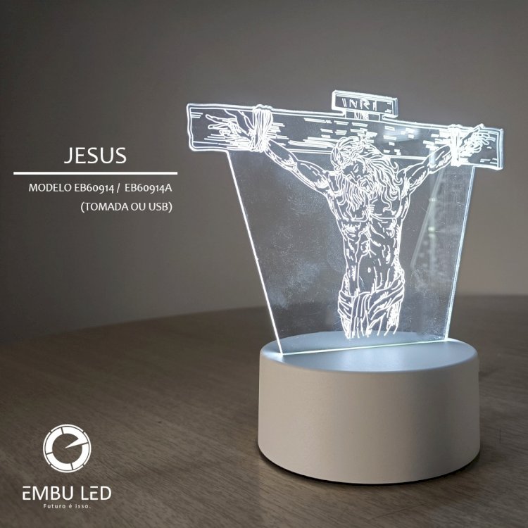 Luminárias Led Abajour 3D